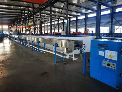 Rubber cable production line